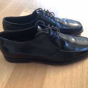 Prada Leather Lace up Oxfords